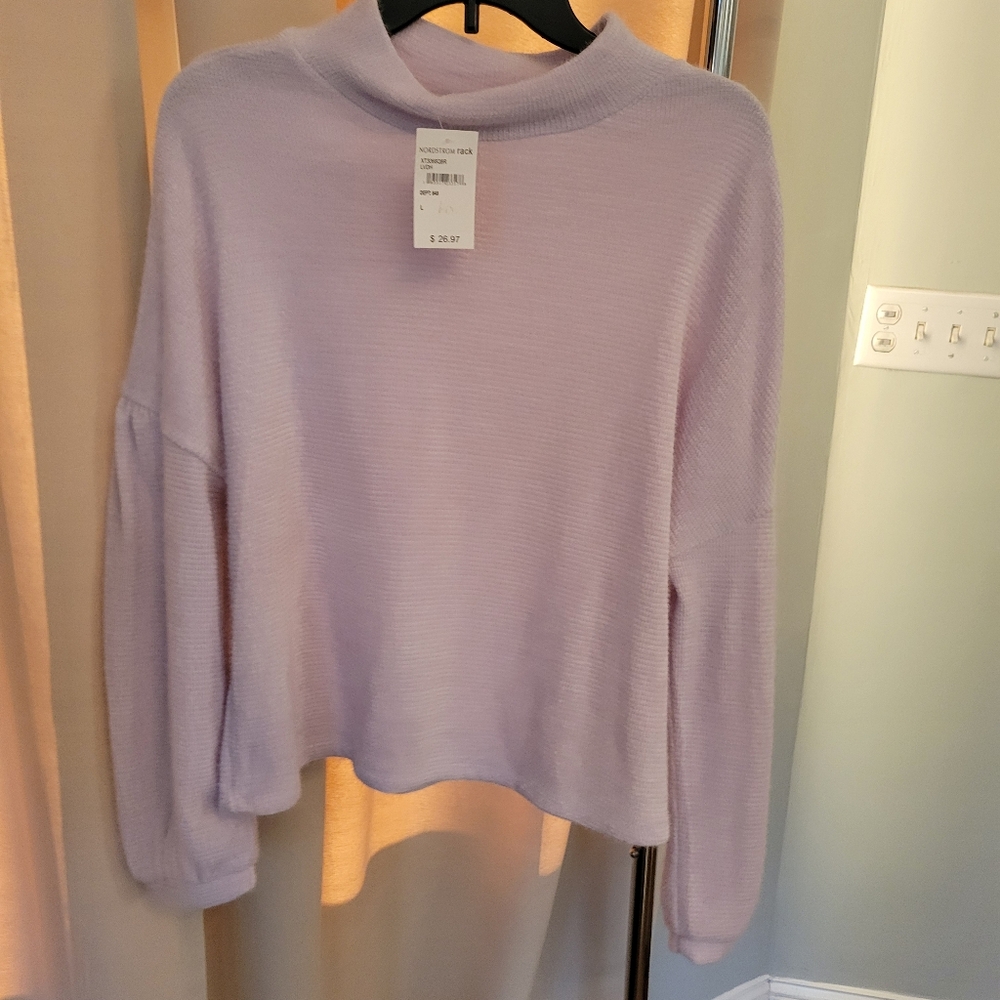 Light Lavender Sweater.